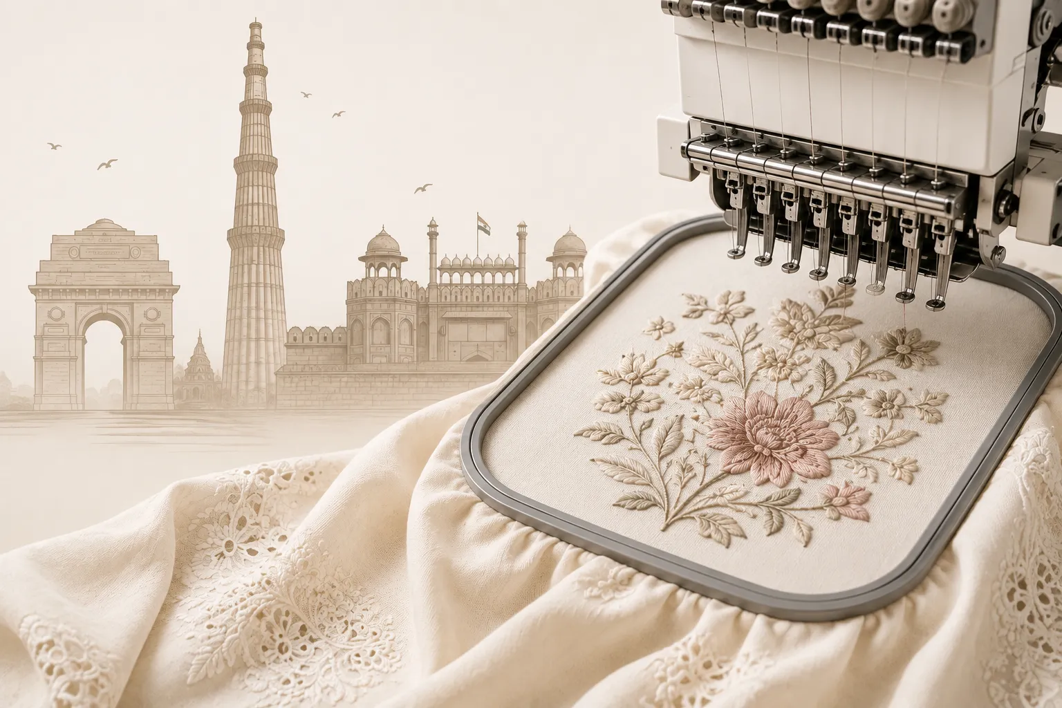 Embroidery in Delhi