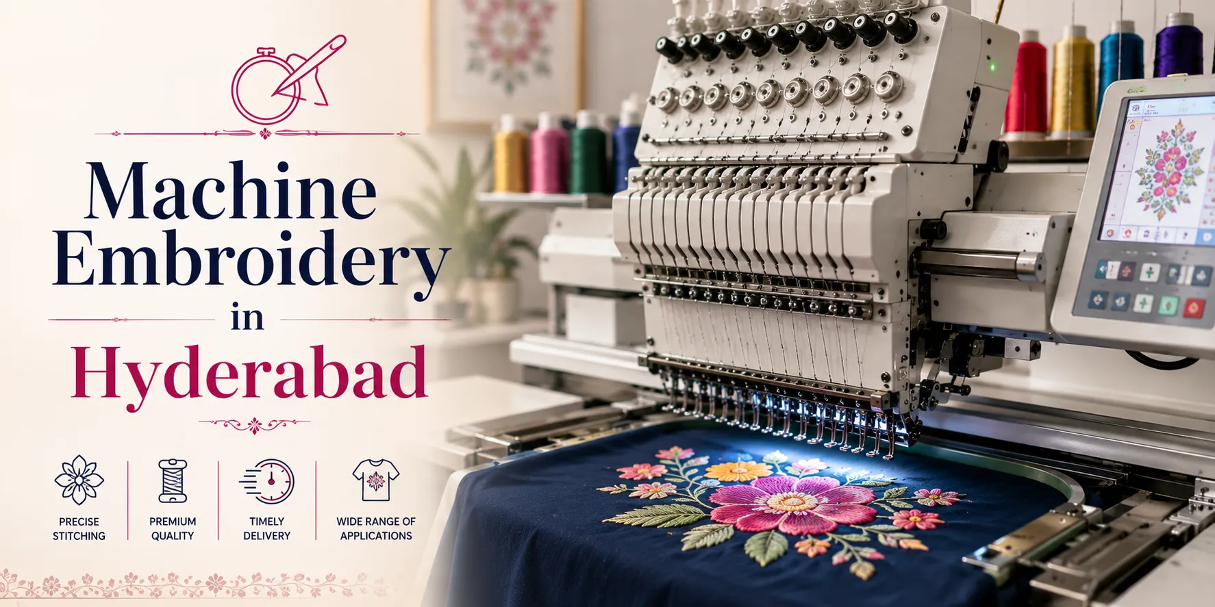 Machine Embroidery in Hyderabad