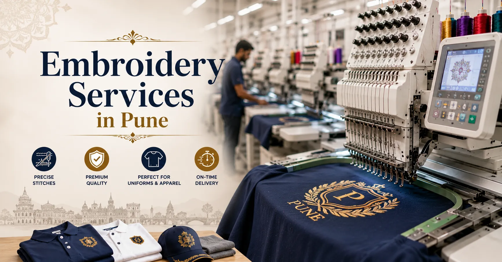 Embroidery Services in Pune