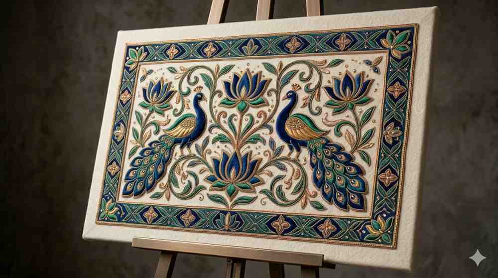 Embroidery Applique Fabric