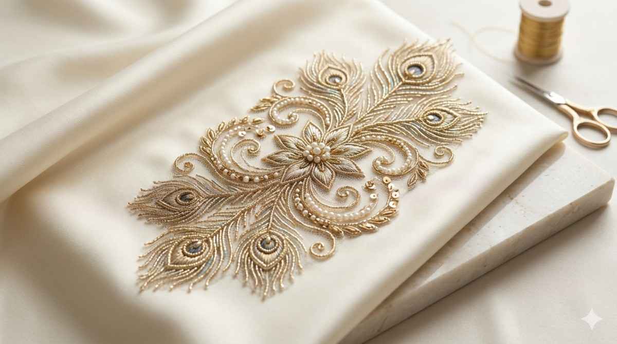 Embroidered Lace Applique
