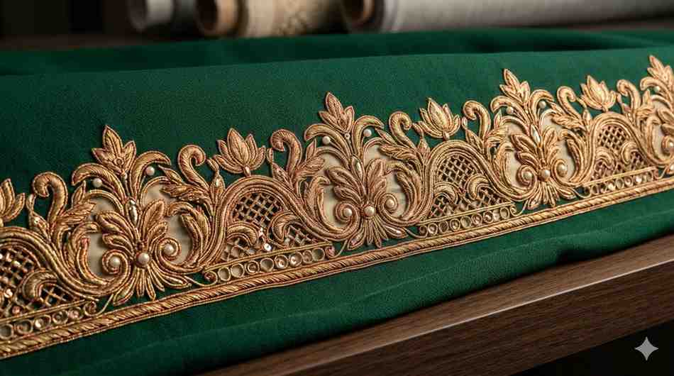 Border Schiffli Embroidery